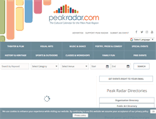 Tablet Screenshot of peakradar.com